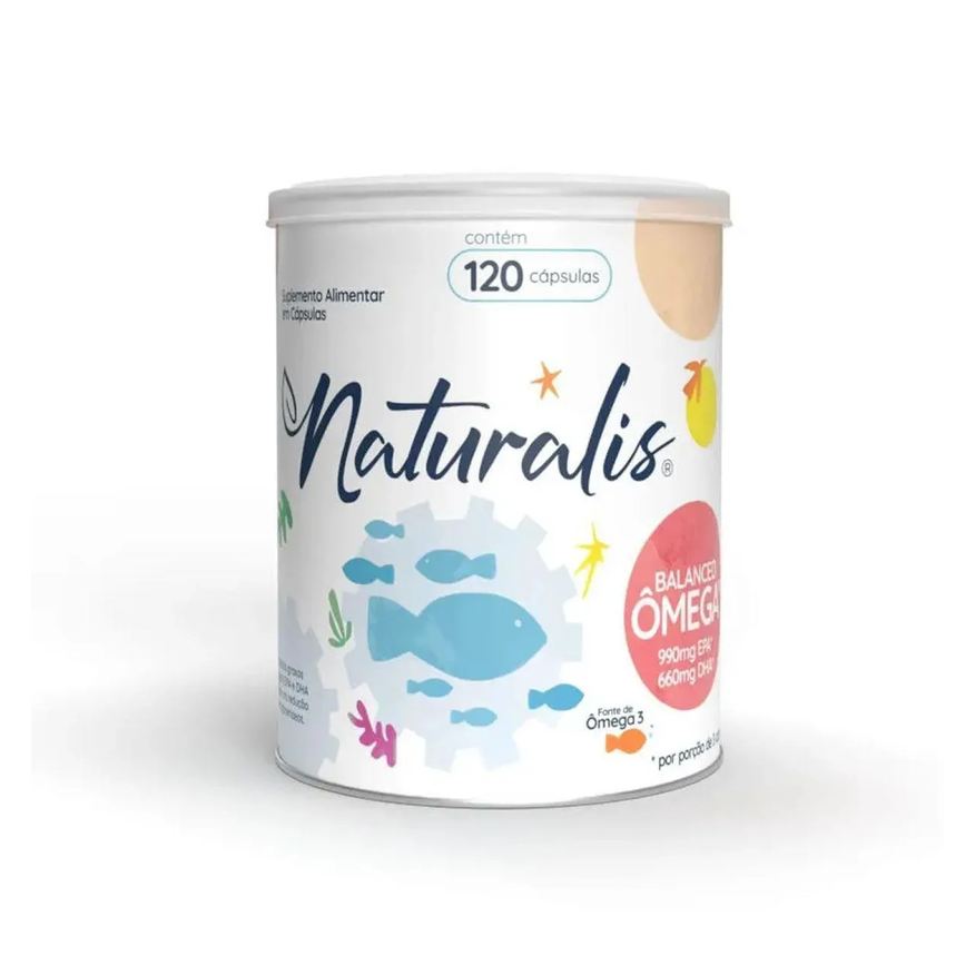 Naturalis Balanced Ômega 3 - 120 Cápsulas
