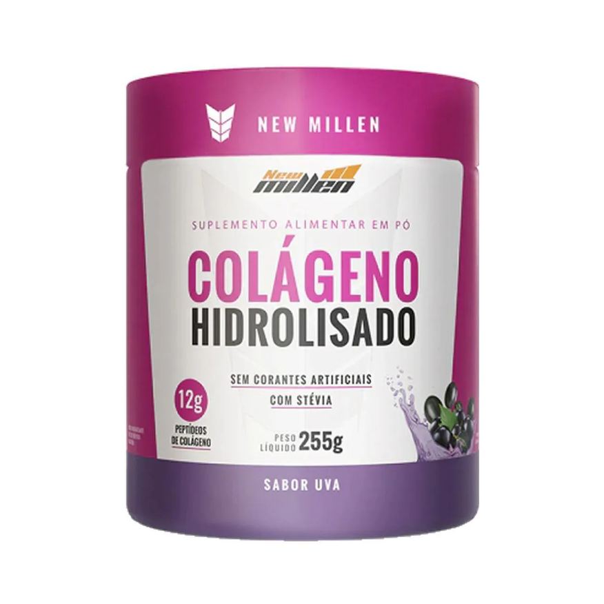 New Millen Colágeno Hidrolisado - 255g Uva