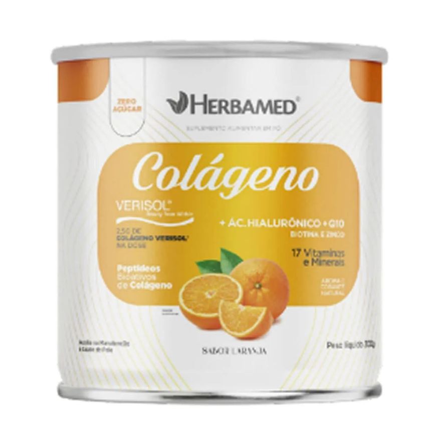 Herbamed Colágeno Verisol - 200g Laranja