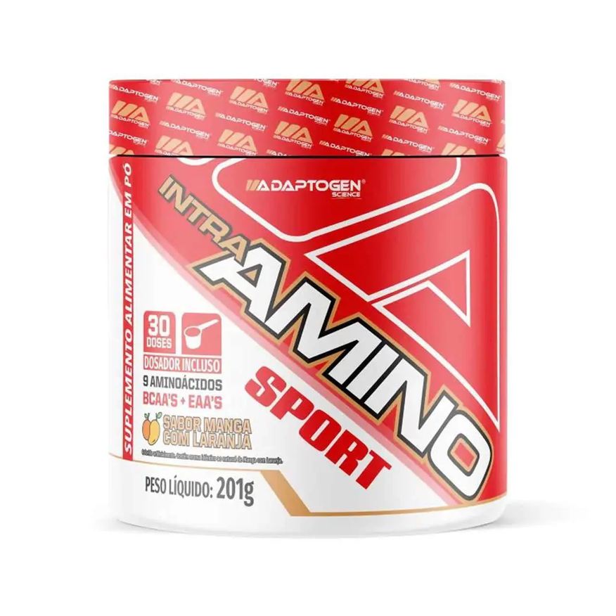 Adaptogen Intra Amino Sport - 200g Manga com Laranja