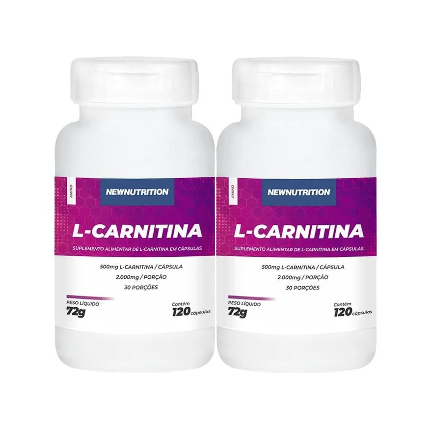 Newnutrition Kit 2X L Carnitina - 120 Cápsulas