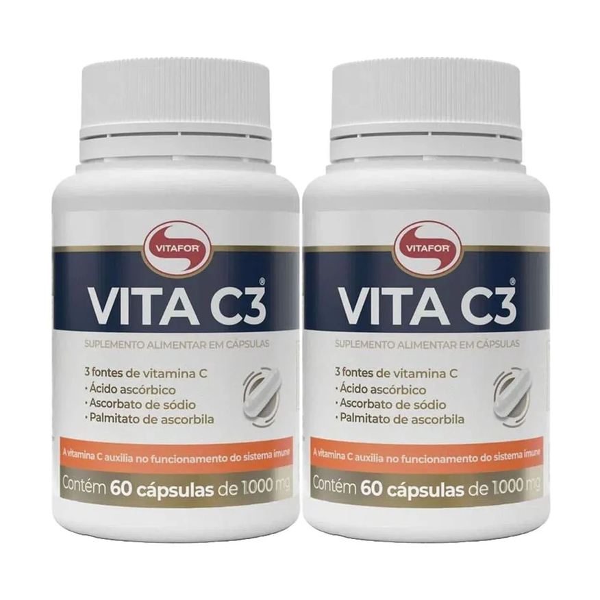 Vitafor Kit 2X Vita C3 - 60 Cápsulas