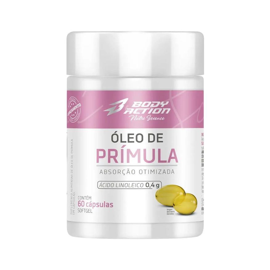 Body Action Óleo de Primula - 60 Cápsulas