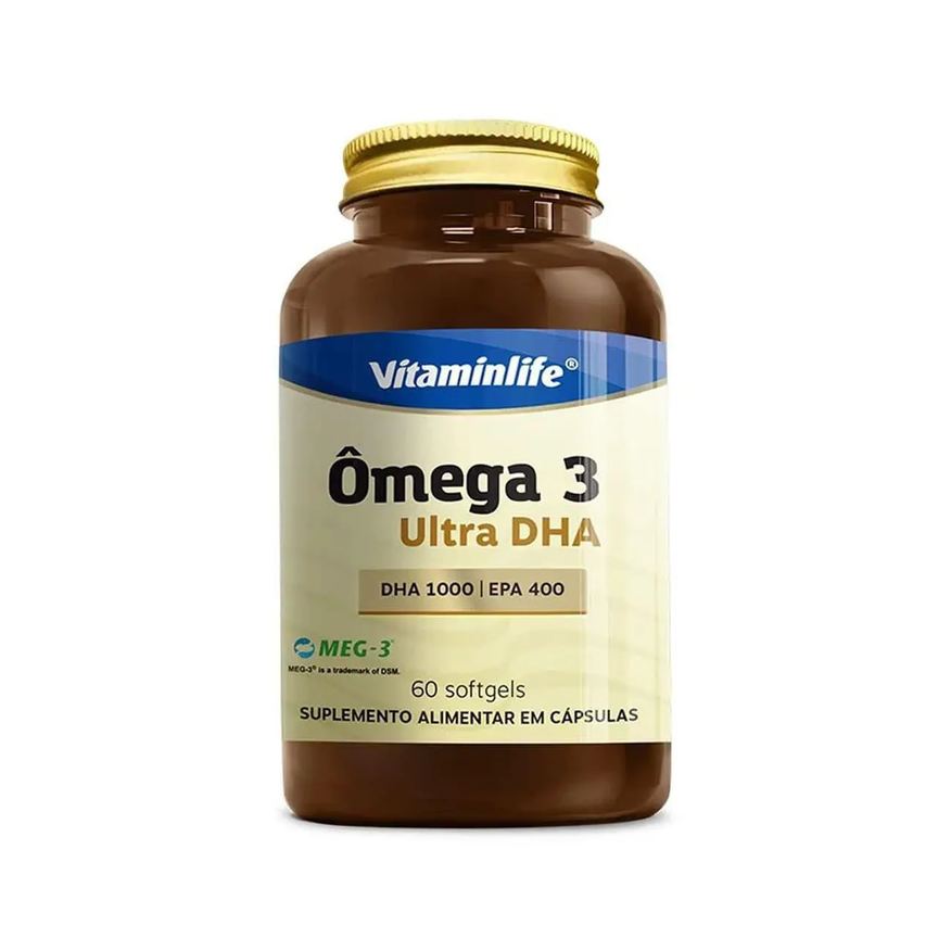 Vitaminlife Ômega 3 Ultra Dha - 60 Softgels