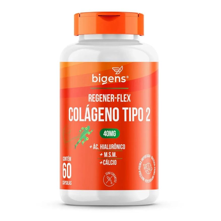 Bigens Regener Flex Colágeno Tipo 2 - 60 Cápsulas