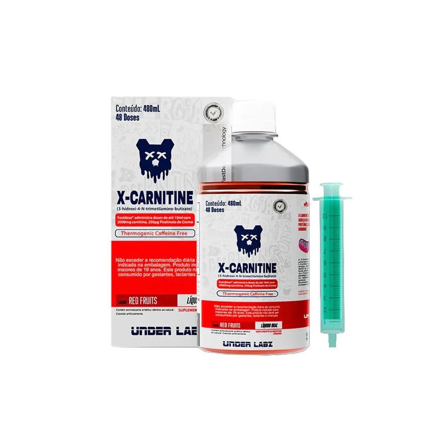 Under Labz X-Carnitine - 480ml Red Fruits