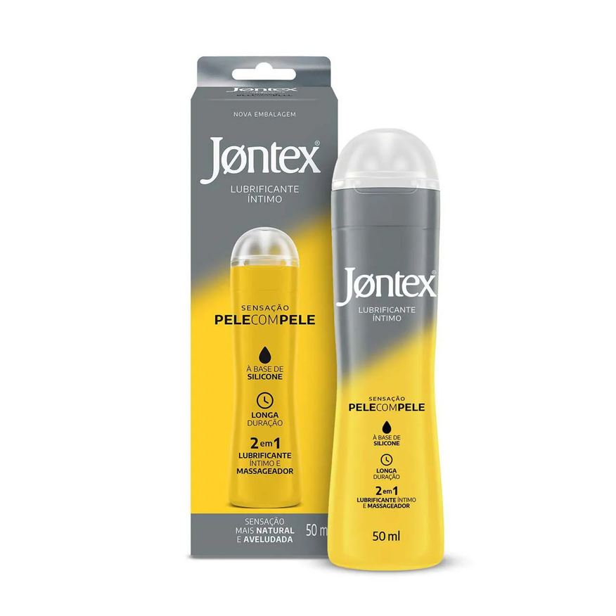 Jontex Gel Lubrificante Íntimo Sensação Pele com Pele com 50ml