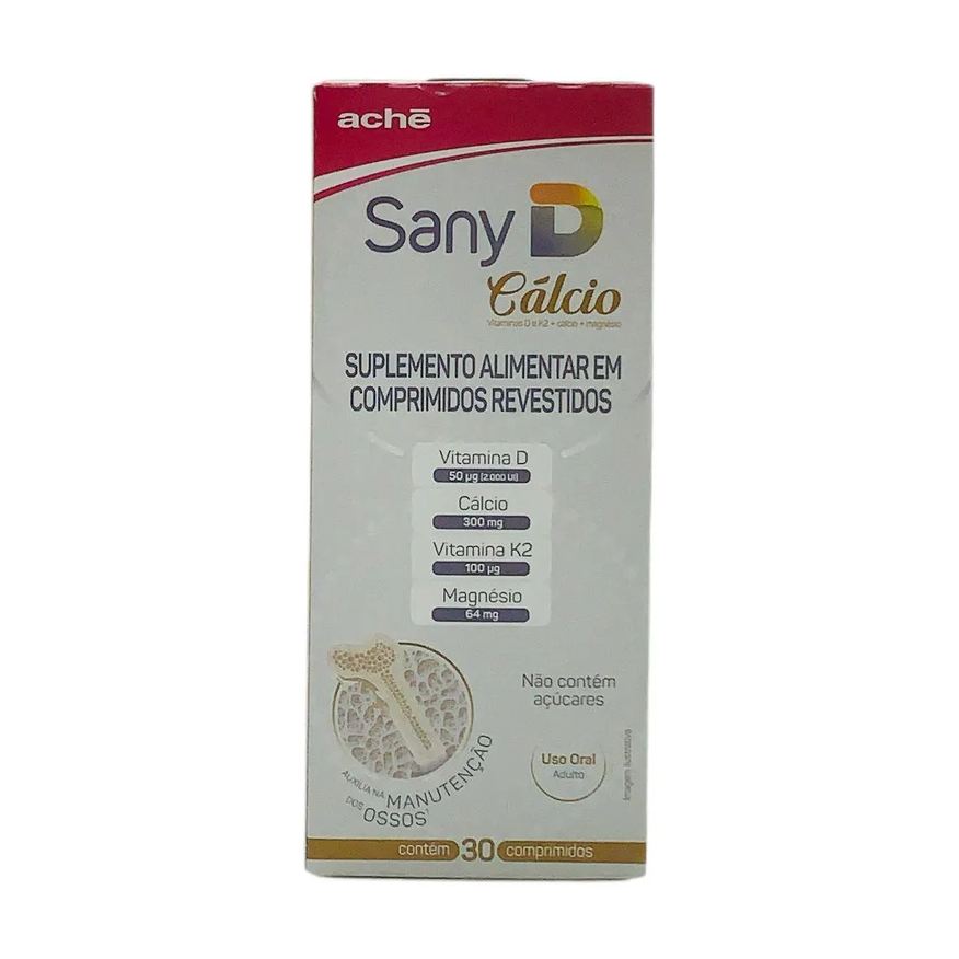 Sany D Sany D3 + K2 + Cálcio + Magnésio 30 Comprimidos