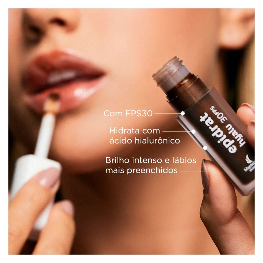 C/ Kit 3 Lip Oil - Epidrat Hyalu Choco