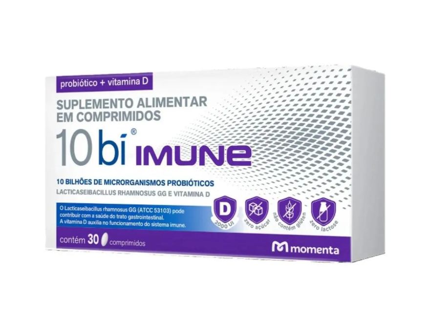 Momenta 10Bi Imune Suplemento Alimentar 30Cpr