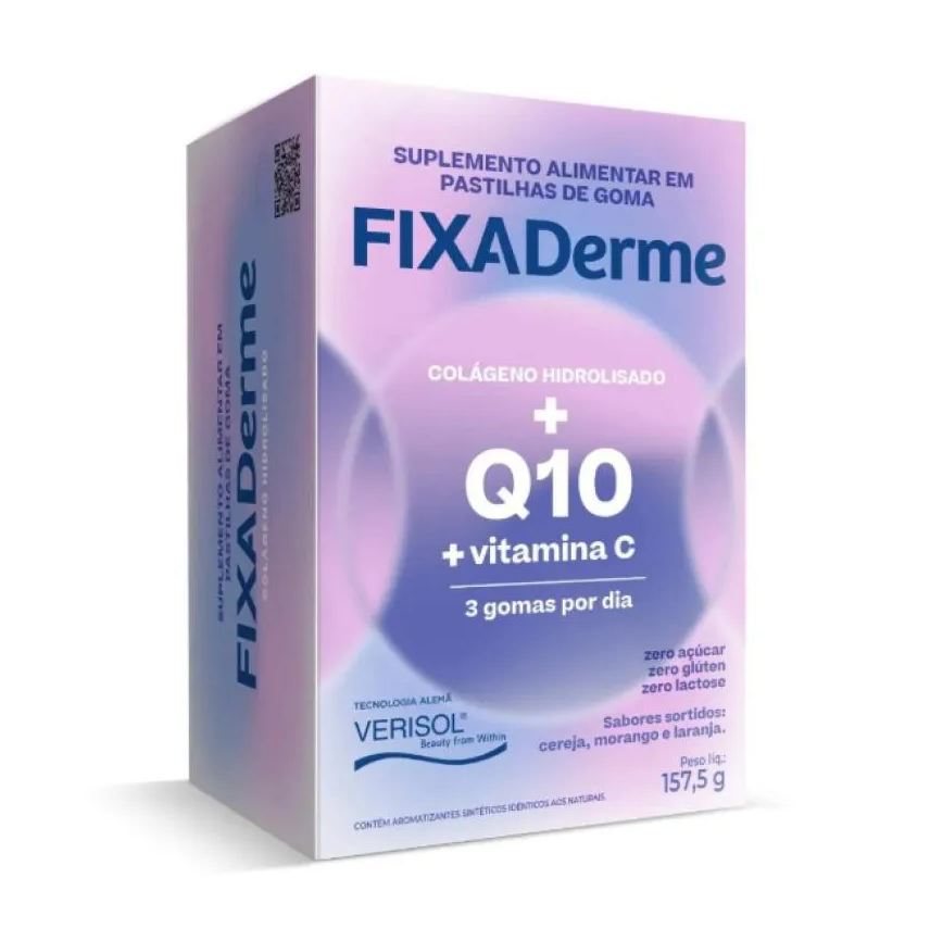 Eurofarma Fixaderm Colágeno Hidrolisado + Q10 15 Sachês