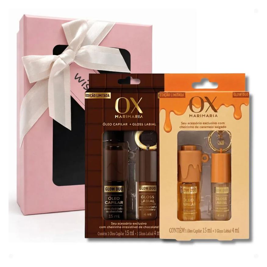 Mari Maria Makeup Kit Presente Mari Maria Glow Duo: Caramelo Salgado e Chocolate