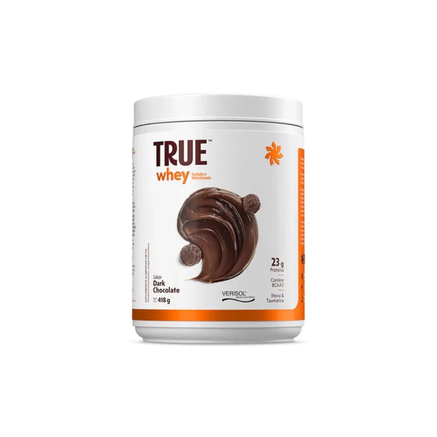 True Whey Protein Isolado e Hidrolisado Dark Chocolate 418g
