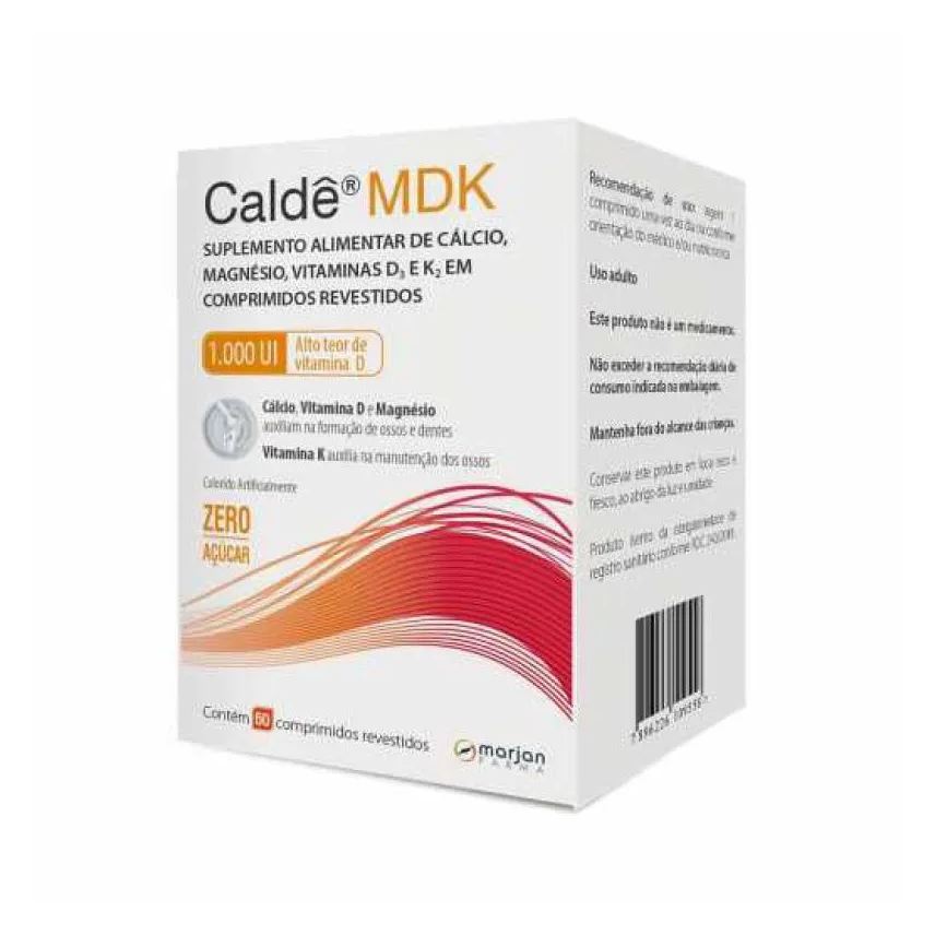 Marjan Caldê Mdk 1.000Ui 60 Comprimidos Revestidos