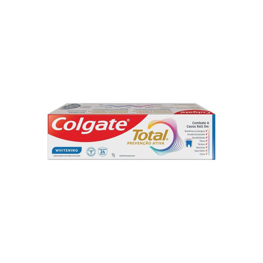 Colgate Creme Dental Total Prevenção Ativa Whitening 90g