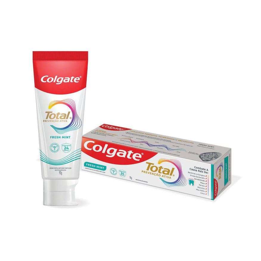 Colgate Creme Dental Total Prevenção Ativa Fresh Mint 90g