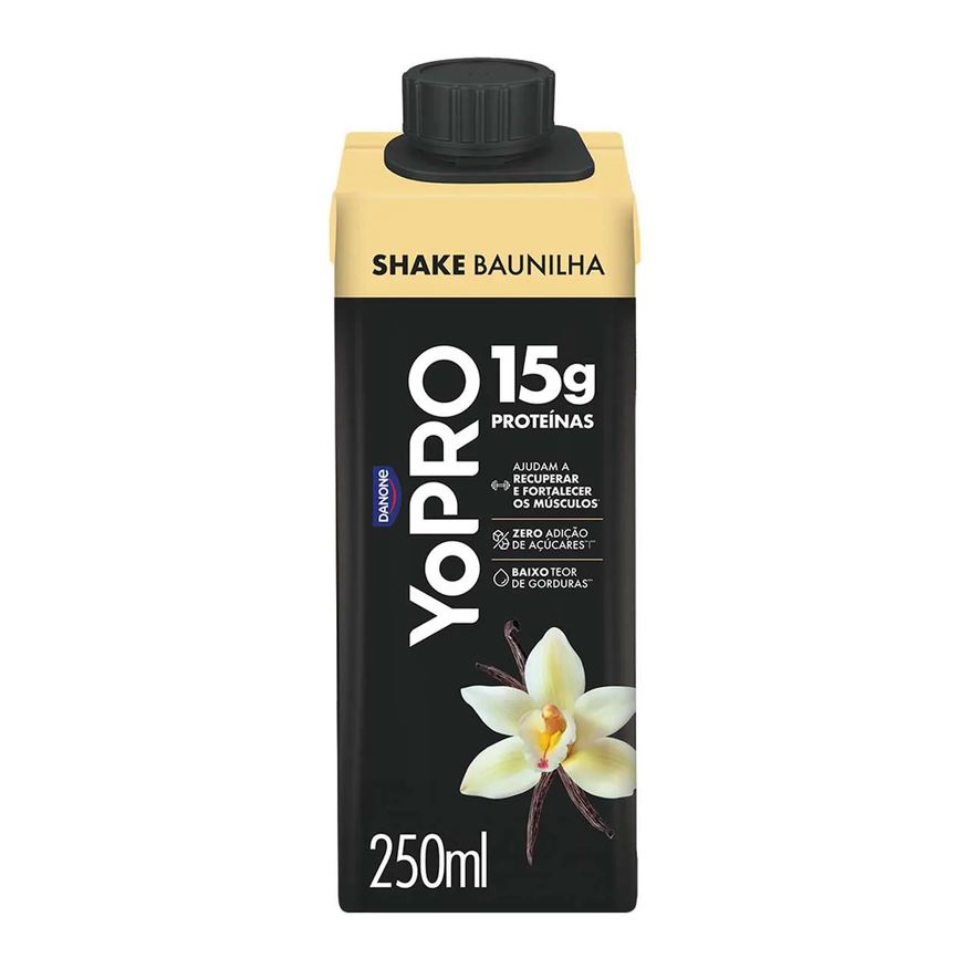 YoPro Bebida Láctea Baunilha 15g Proteína 250ml