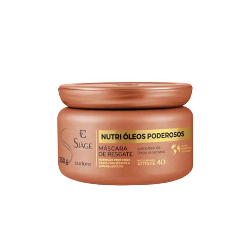 Siàge Máscara de Resgate Capilar Nutri Óleos Poderosos 250g