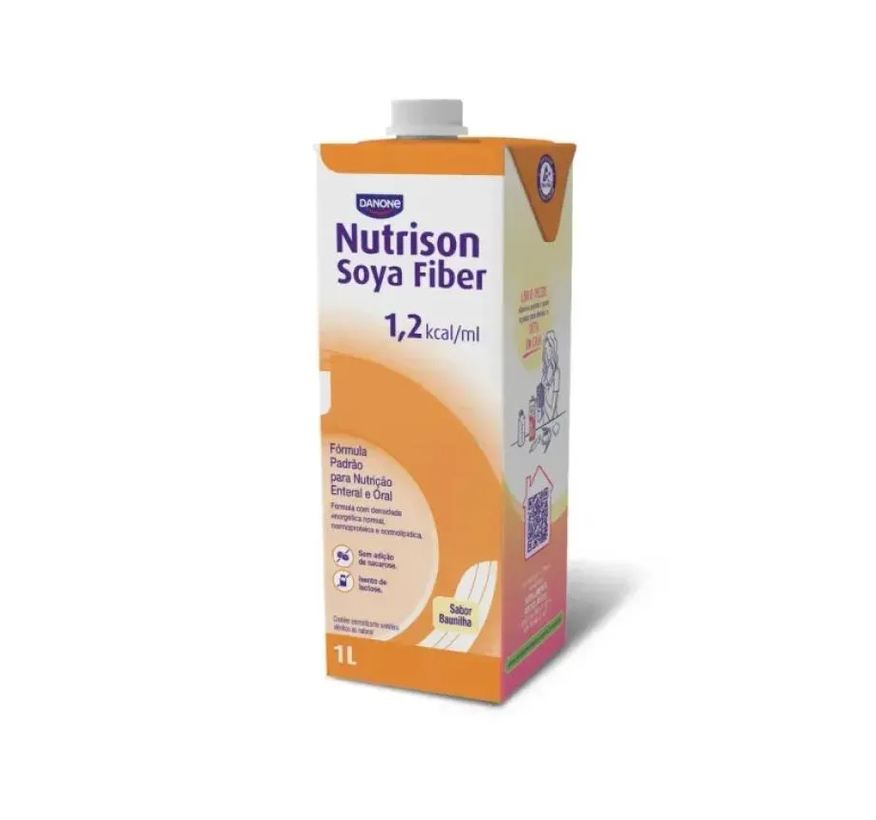 Danone Nutrison 1.2 Soya Fiber Baunilha - 1 Litro