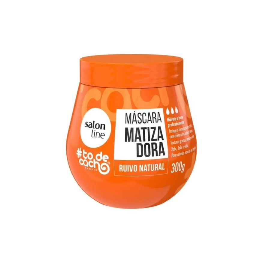 Salon Line #Todecacho Máscara Matizadora Ruivo Natural 300g
