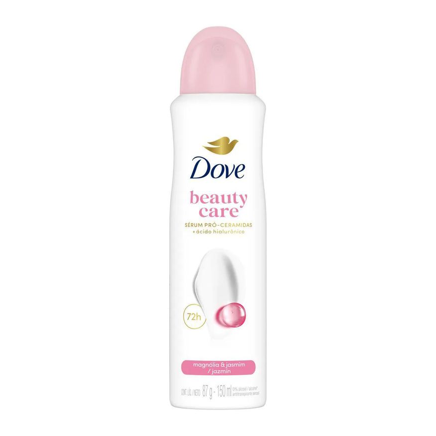 Dove Desodorante Anritranspirante Aerosol Beauty Finish Feminino 48h 150ml