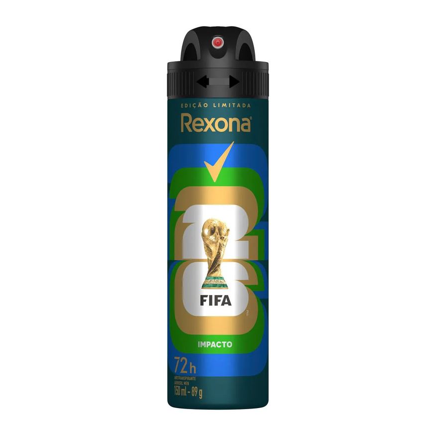 Rexona Desodorante Antitranspirante Aerosol Men Impacto 72h 150ml