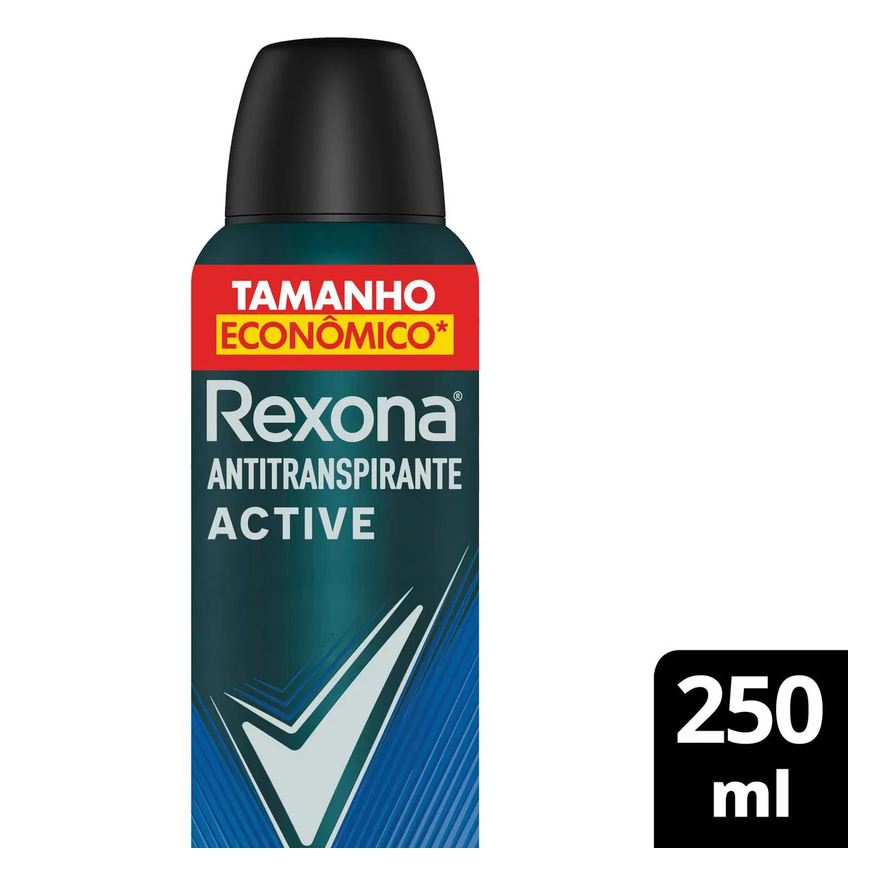 Rexona Desodorante Antitranspirante Aerosol Men Active Dry 72h 250ml