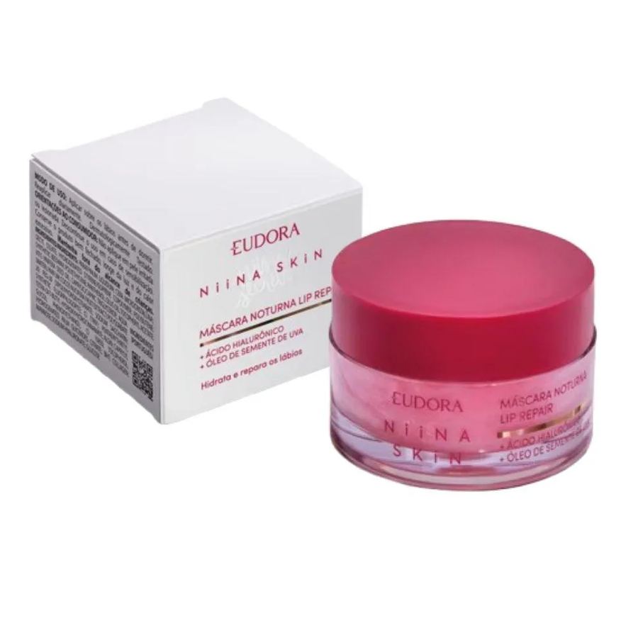 Eudora Máscara Labial Noturna Lip Repair Niina Secrets 9g