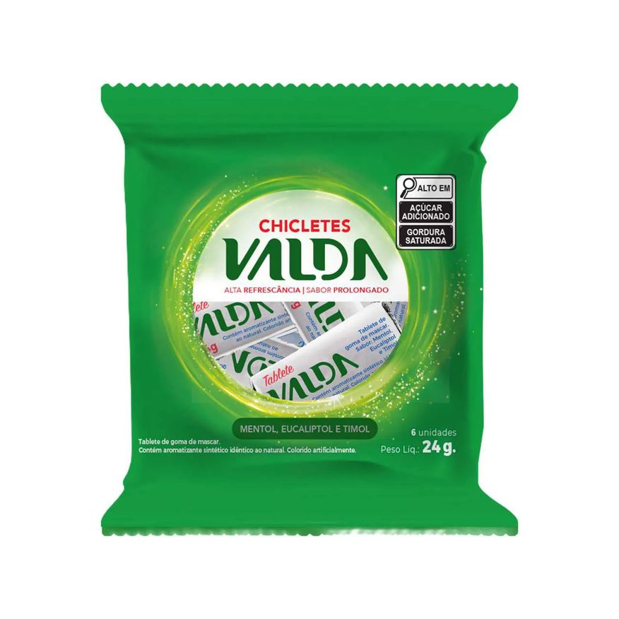 Valda Pastilhas Friends Mentol Eucaliptol Sem Açúcar 25g