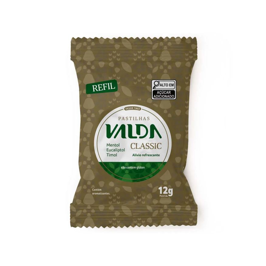 Valda Pastilha Classic 12g