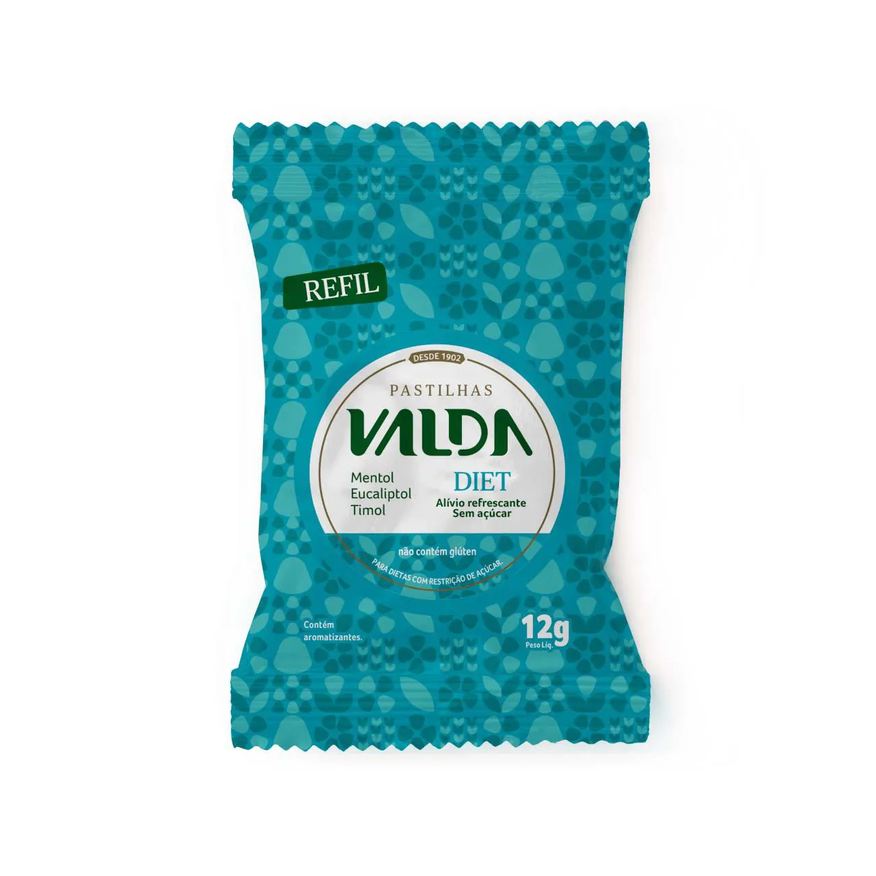 Valda Pastilha Diet Lata 50g