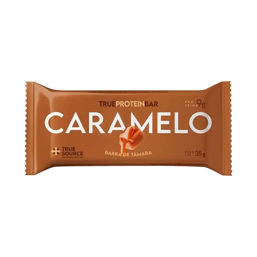 True Barra de Tâmara Protein Bar Caramelo 35g