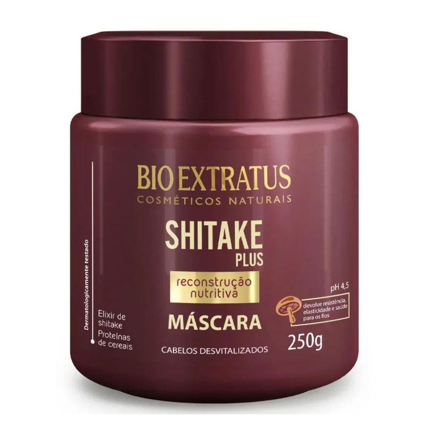 Bio Extratus Máscara Recuperação Capilar Shitake Plus 250g