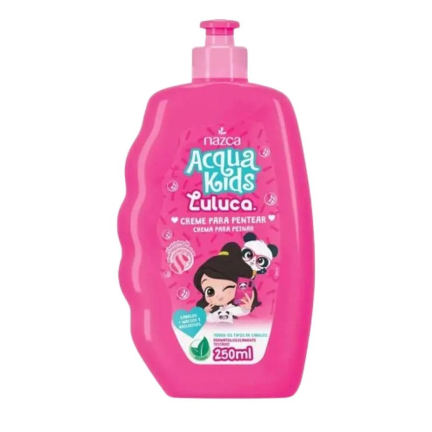 Nazca Creme para Pentear Acqua Kids Luluca 250ml Desembaraçante