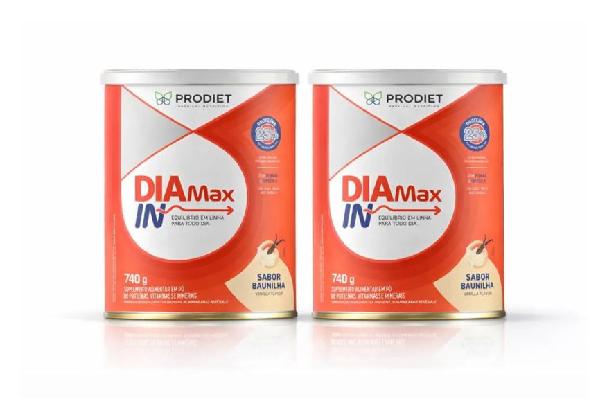 Prodiet Kit C/ 2 Diamax In Baunilha - Lata 740g