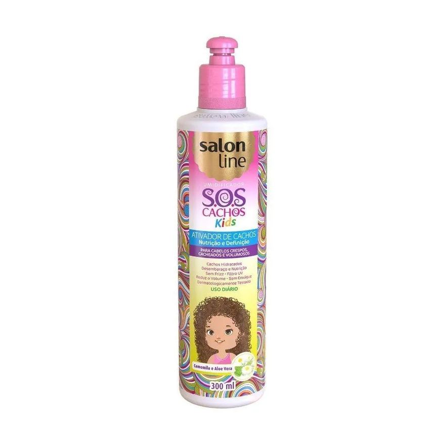 Salon Line Ativador de Cachos Sos Cachos Kids 300ml