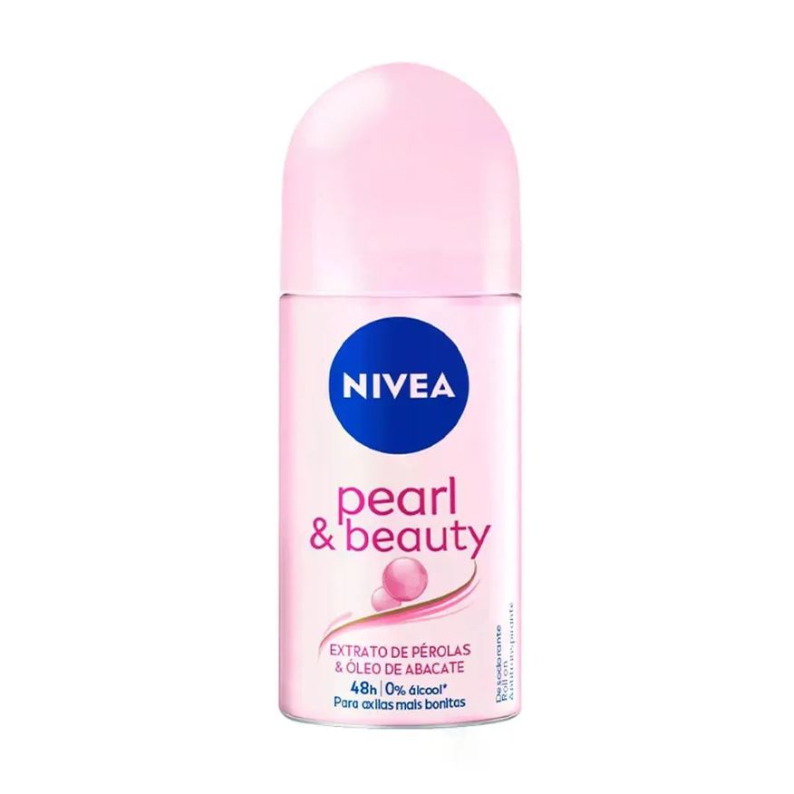Nivea Desodorante Rollon Women Pearl Beauty 50ml