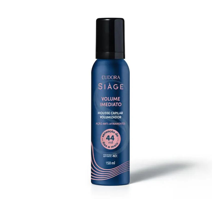 Eudora Siage Volume Imediato Mousse Volumizador 150ml