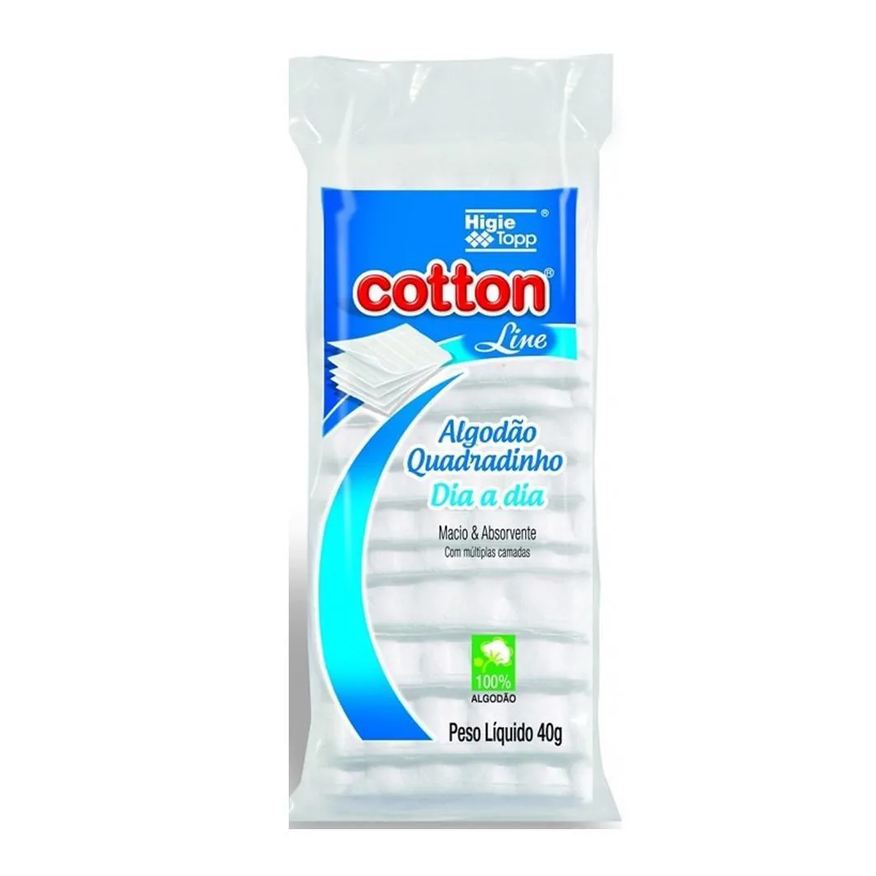 Cotton Algodão Quadradinho Line 40g