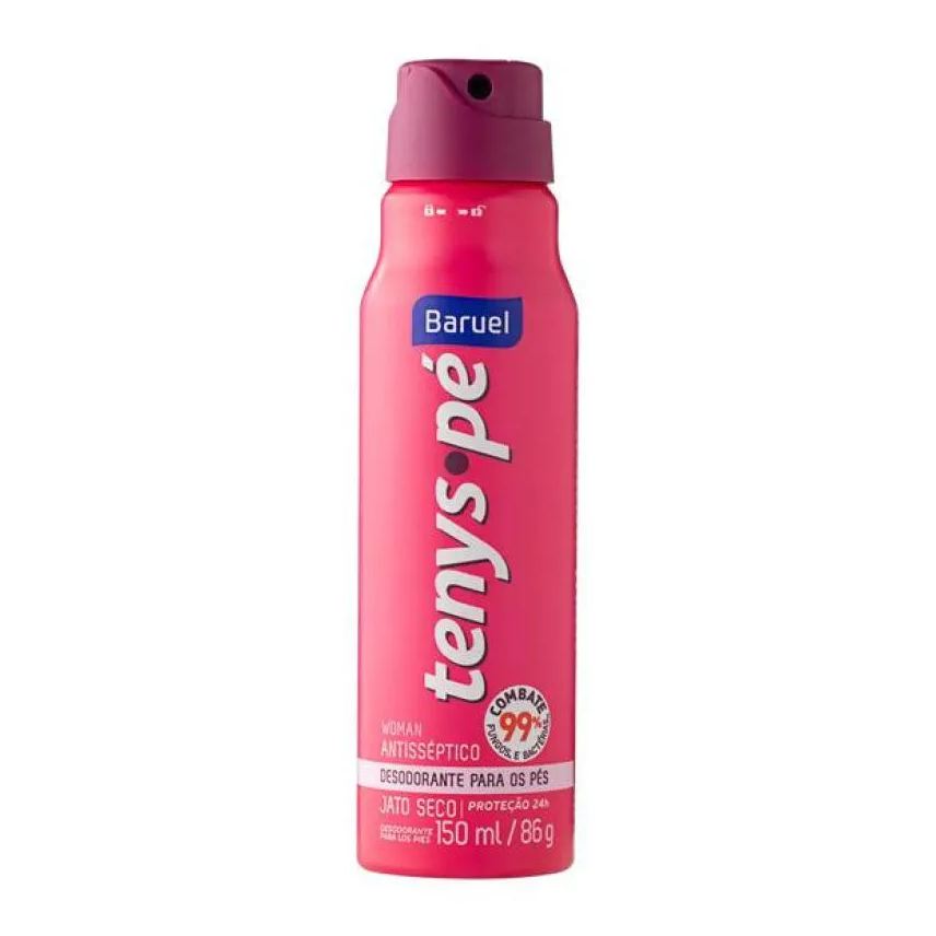 Baruel Tenys Pe Aerosol Jato Seco 150ml Woman