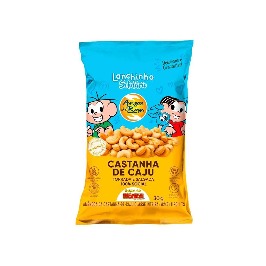 Amigos do Bem Castanha de Caju Torrada e Salgada 30g