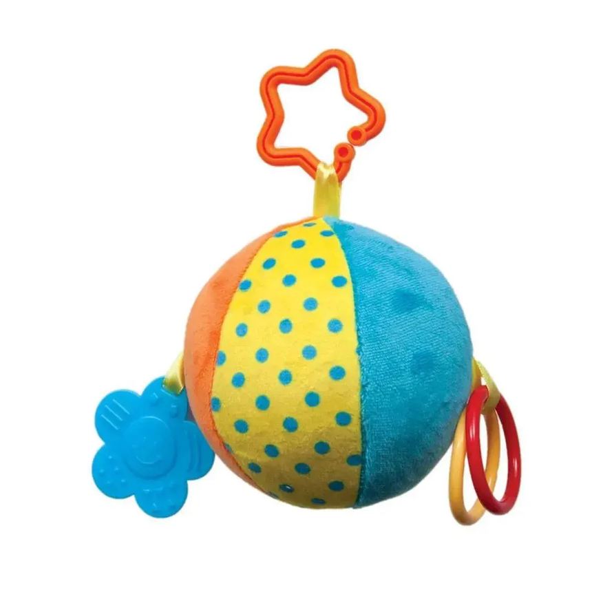 Buba Bola Plush Mordedor Azul +3 Meses