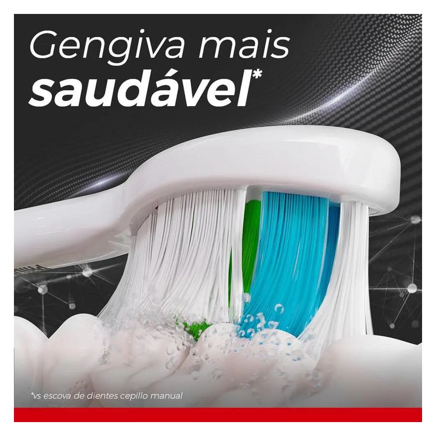 Colgate Escova de Dente Elétrica Philips SonicPro 50 + 2 Refis + 1 Estojo