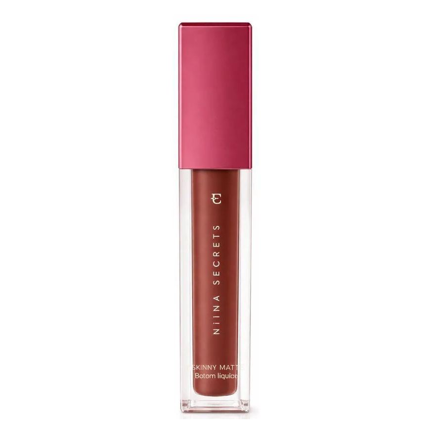 Eudora Batom Líquido Skinny Matte Niina Secrets Castanho Begônia 5ml