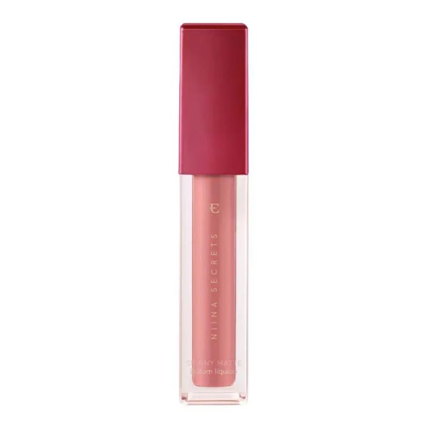 Eudora Batom Líquido Skinny Matte Niina Secrets Rose Gardênia 5ml