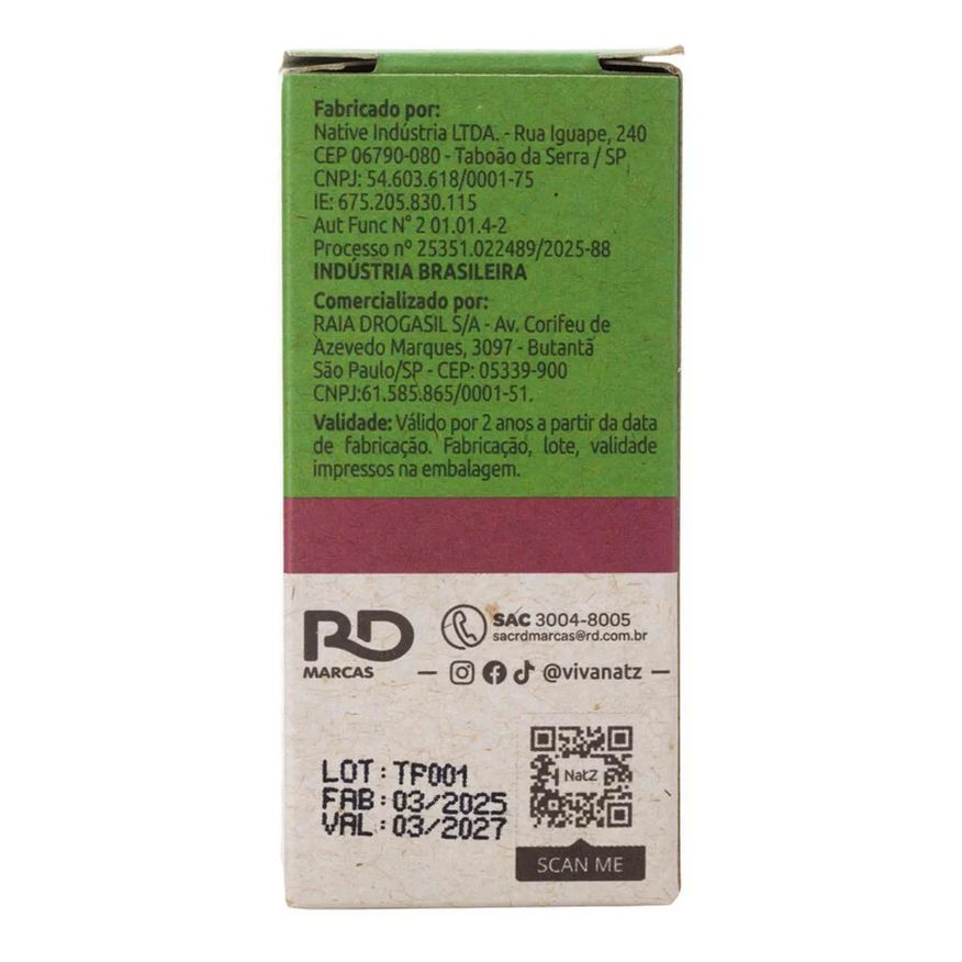 Essencial Óleo Natz TPM Gerânio, Sálvia e Lavanda 10ml