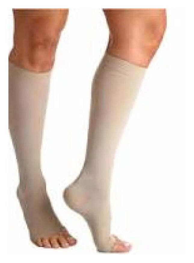 Sigvaris Meia de Compressão Select Comfort Premium 20-30 Mmhg Ad Ponteira Aberta - G2