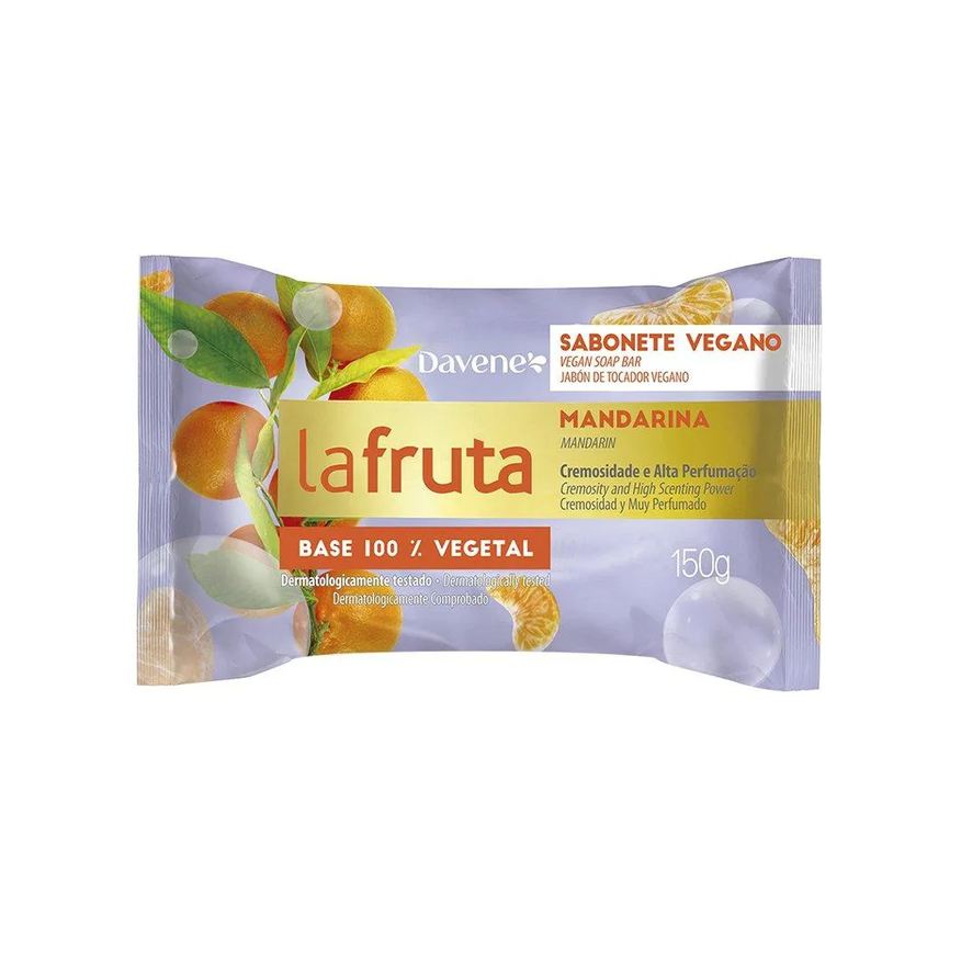 La Fruta Sabonete La-Fruta Mandarina 150g - Embalagem com 36 Unidades