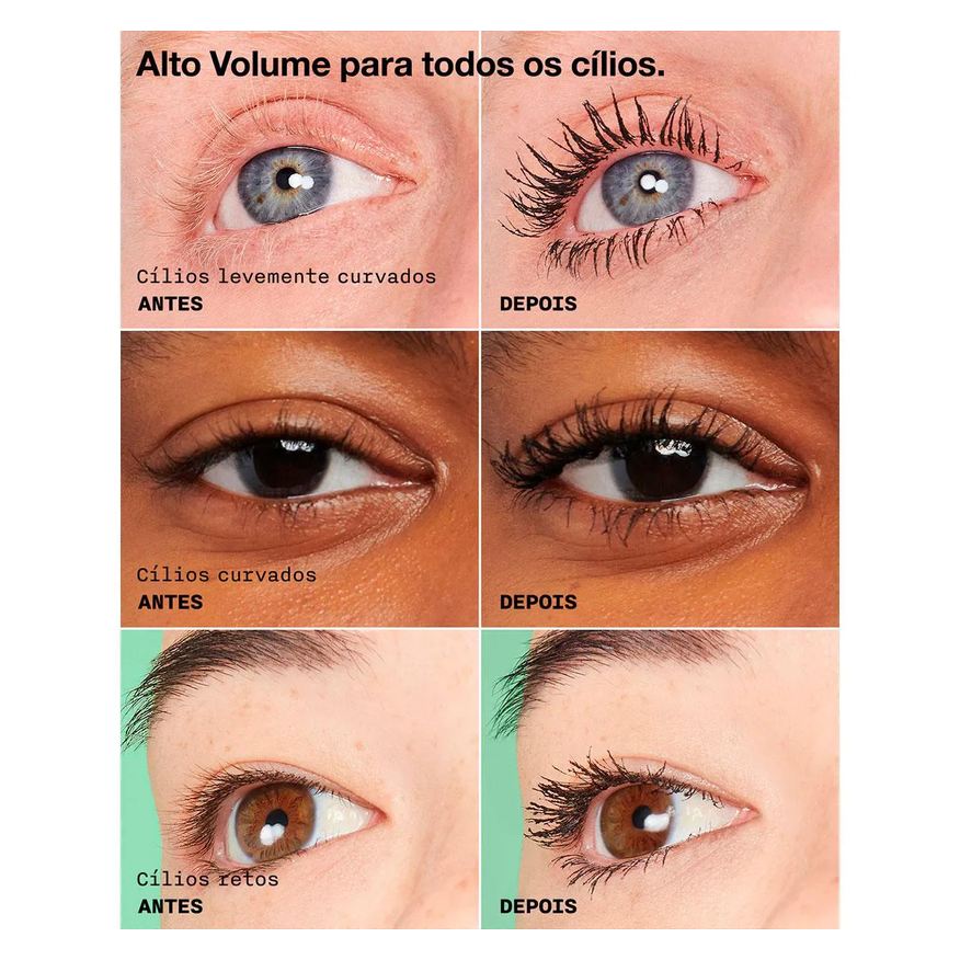 Clinique Máscara de Cílios High Impact High-Fi 10ml - Black Brown