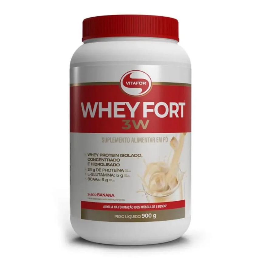 Vitafor Whey Fort 3W 900g Banana